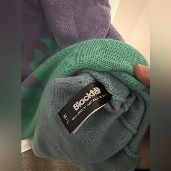 Blackmilk Flaming Pastel Oversized Knit Sweater - Picture 4 of 4